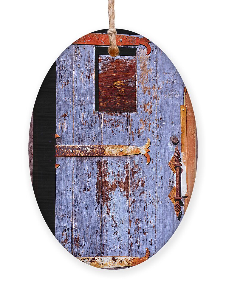 Architecture Ornament featuring the photograph Rustic Doors Windows Palm Springs 0395-100 by Amyn Nasser