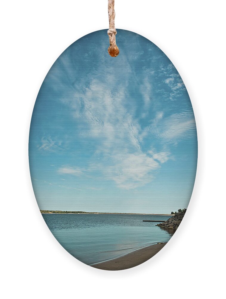 Calamus Ornament featuring the photograph Sandhills Cloud #1, Calamus by Jeff White