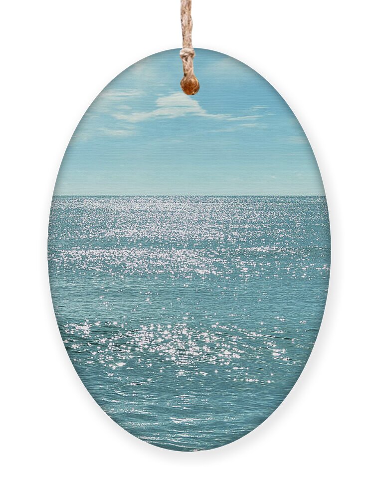 Ocean Ornament featuring the photograph Sea Of Tranquility by Laura Fasulo