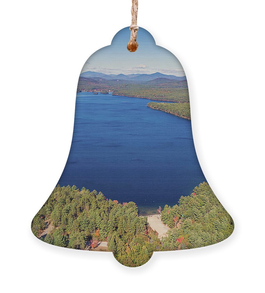 Silver Lake Ornament featuring the photograph Silver Lake Madison NH by John Rowe