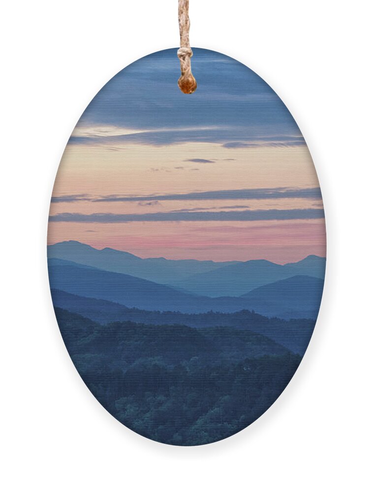 Sunrise Ornament featuring the photograph Smoky Mountains Sunrise by Phil Perkins