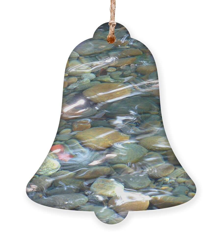 Water Ornament featuring the photograph Sparkling Water on Rocky Creek by Carol Groenen