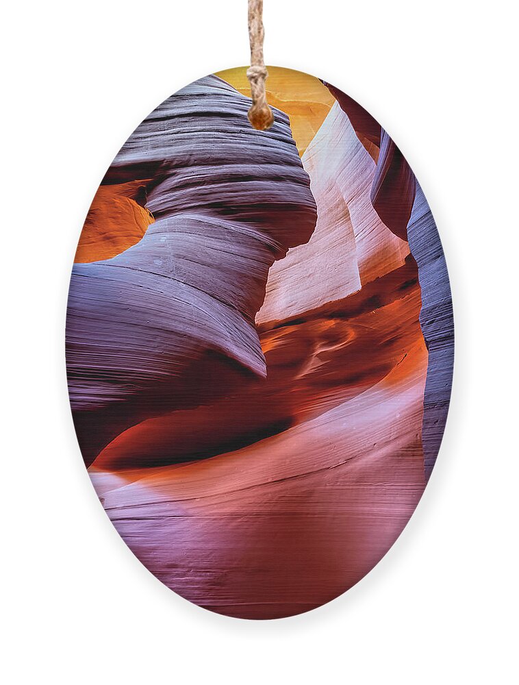 Antelope Canyon Ornament featuring the photograph Spirit by Dan McGeorge