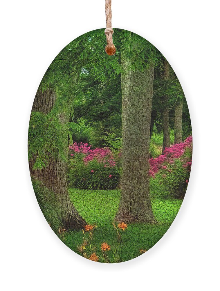 Flower Ornament featuring the photograph Spring Gardens by Shelia Hunt