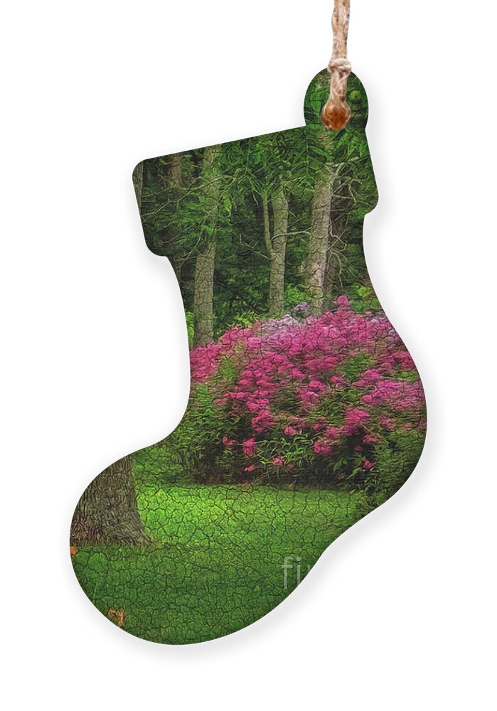 Flower Ornament featuring the photograph Spring Gardens by Shelia Hunt