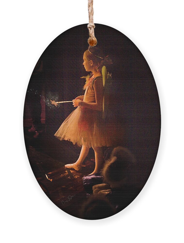 Ballerina Ornament featuring the photograph Star Dust Ballerina by Craig J Satterlee
