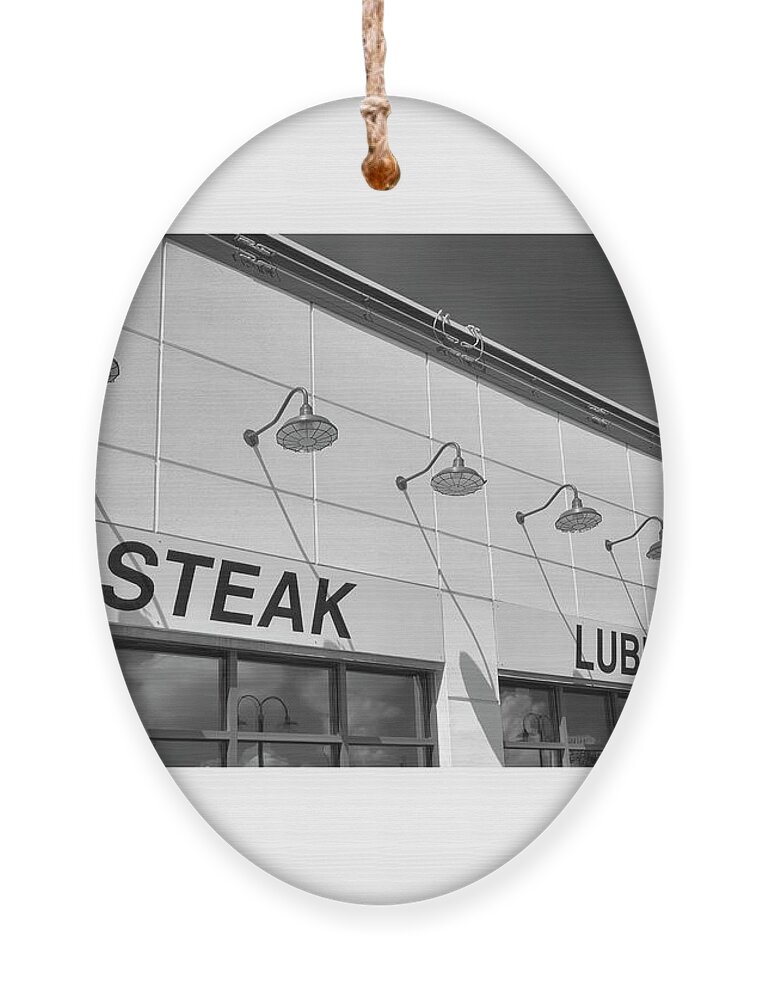 Photographic Art Ornament featuring the photograph Steak Lube by ARTtography by David Bruce Kawchak