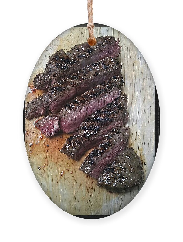 Photography Ornament featuring the photograph Steak To Go by Lachlan Main