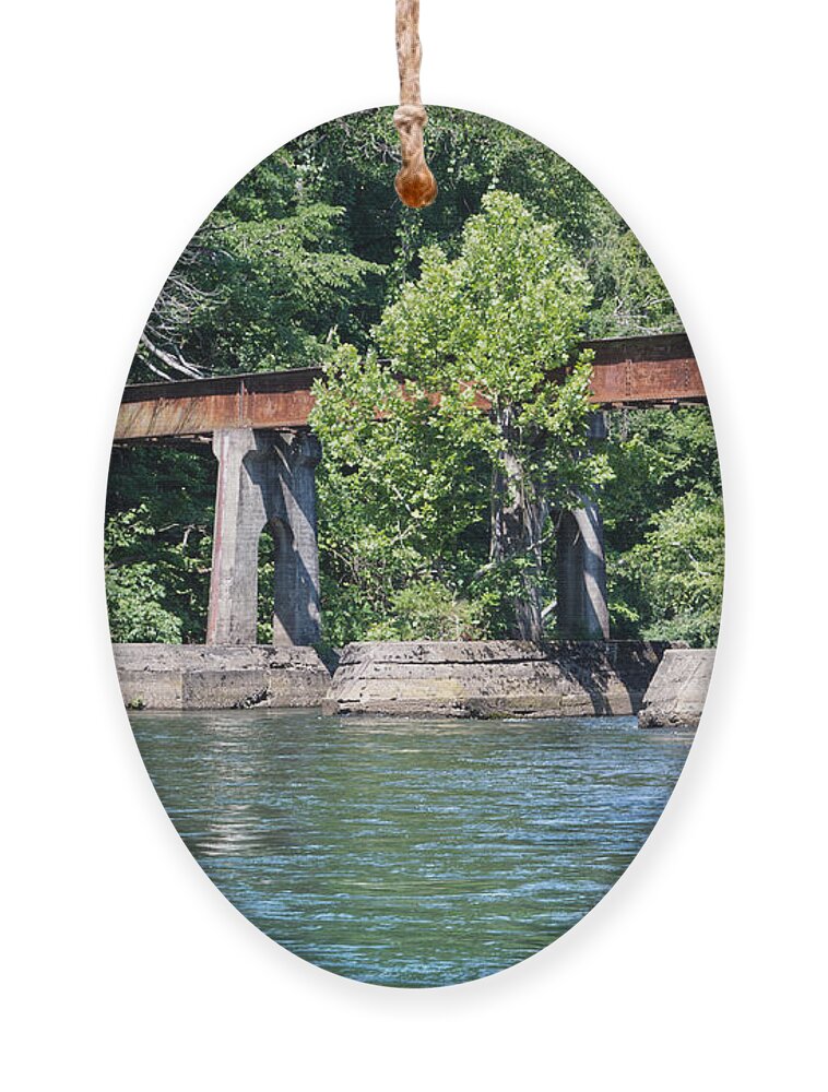 Ocoee Dam Ornament featuring the photograph Sugarloaf Mountain Park 1 by Phil Perkins