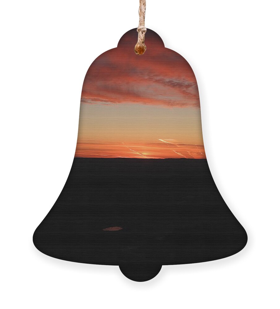 Sun Rise Ornament featuring the photograph Sun Rise from Buck Hill 1 by Amanda R Wright