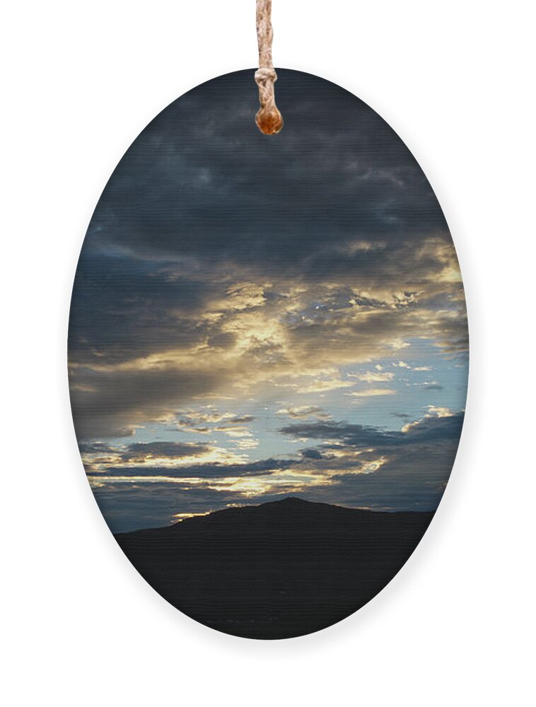Morning Ornament featuring the photograph Sunrise Silhouette by Phil Perkins
