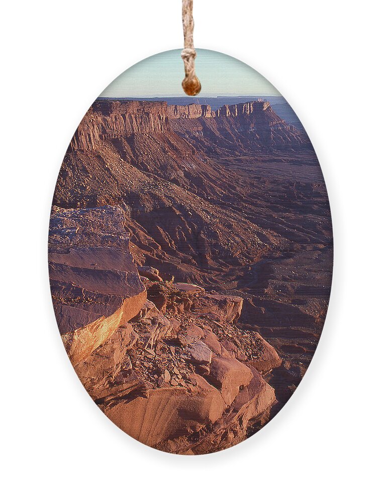 Desert Ornament featuring the photograph Sunset in Utah by Mike McGlothlen