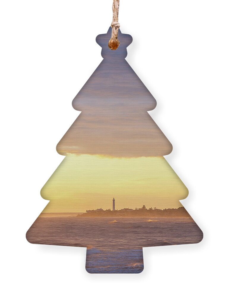 Sunset Ornament featuring the photograph Sunset on the sea by Mirko Chessari