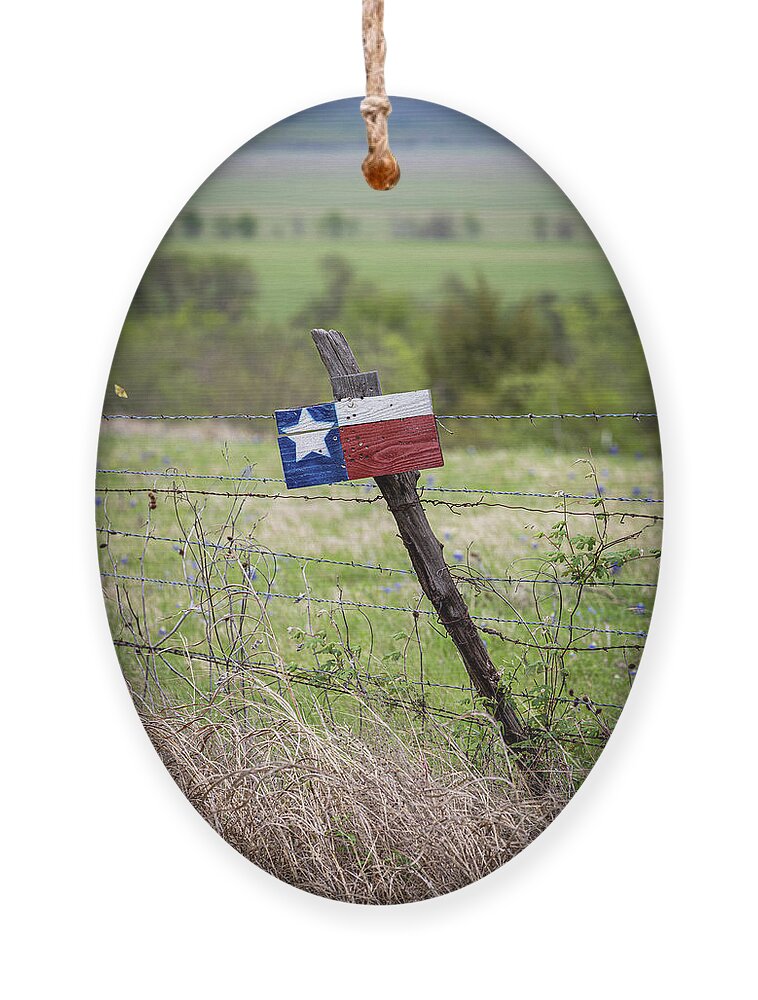 Texas Ornament featuring the photograph Texas Country by Deon Grandon