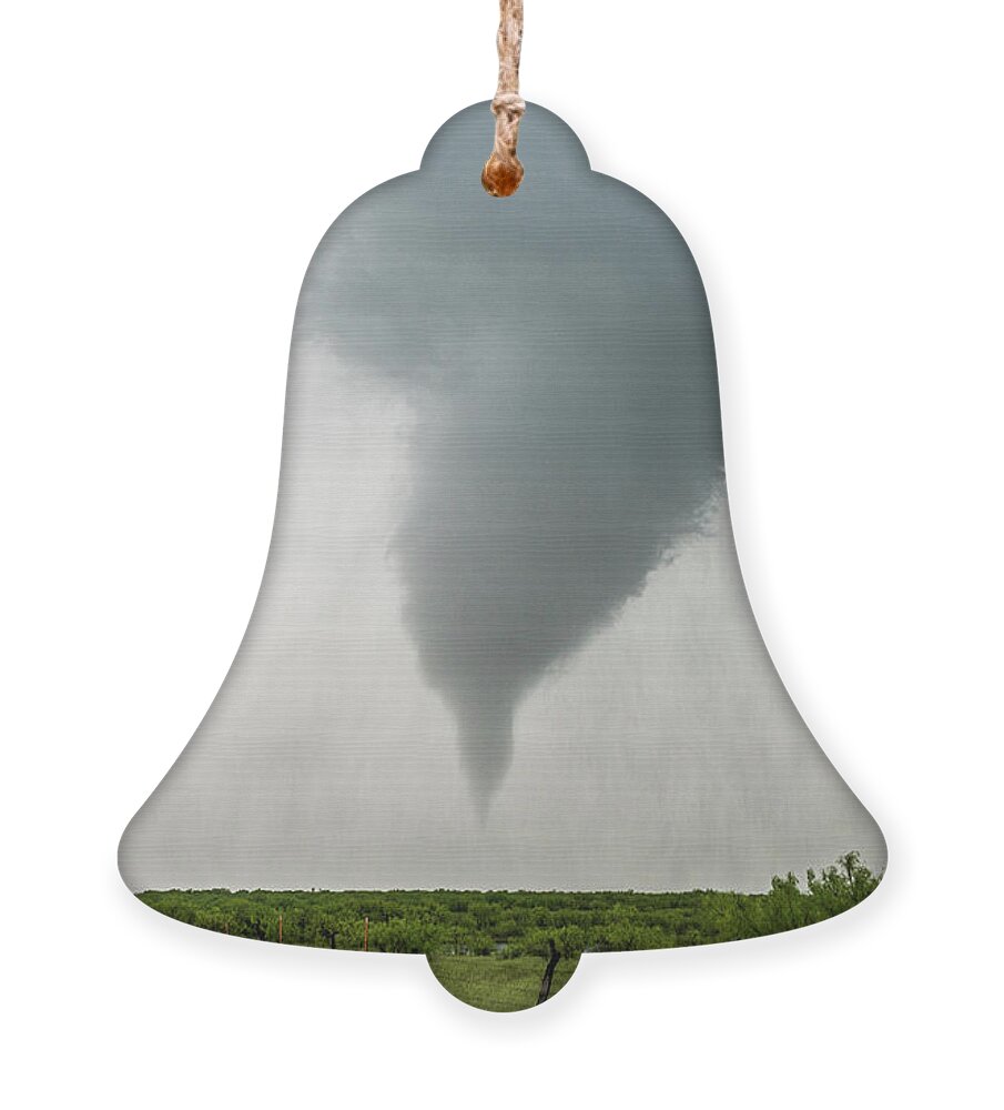 Tornado Ornament featuring the photograph Texas Tornado by Marcus Hustedde