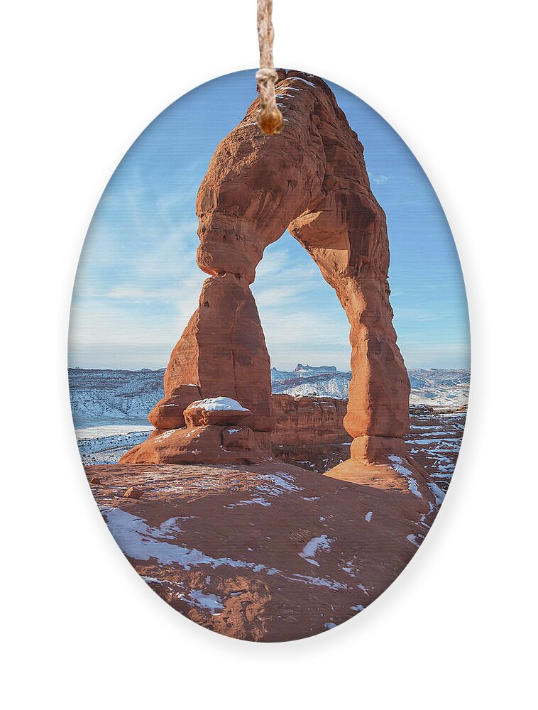 Landscape Ornament featuring the photograph The Icon by Jonathan Nguyen