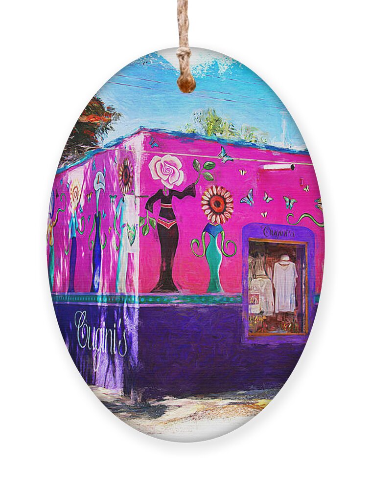 Ajijic Ornament featuring the photograph The Ladies Paradise by Tatiana Travelways