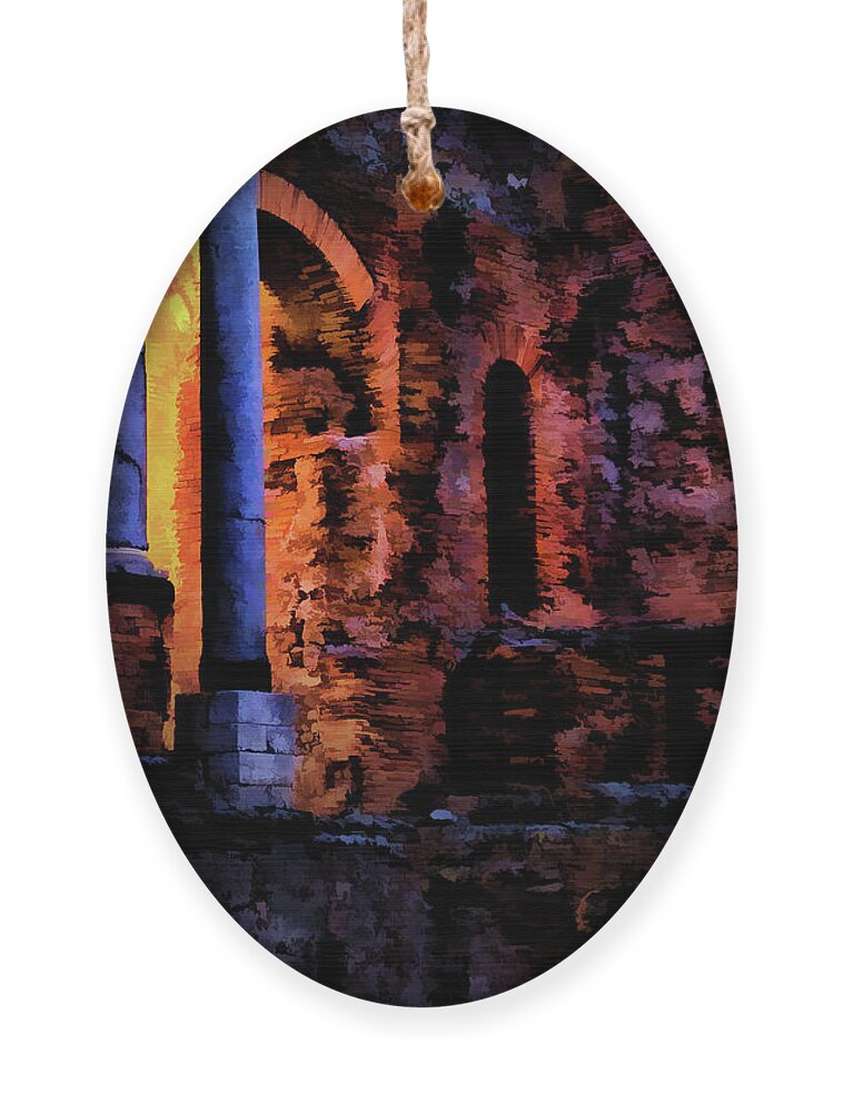 Italy Ornament featuring the photograph The Light Within by Monroe Payne