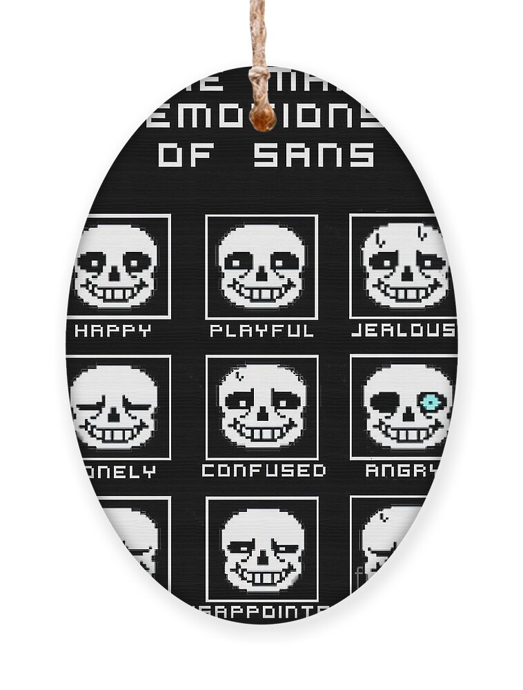 The Many Emotions Of Sans Undertale Painting by Finley Lewis - Pixels
