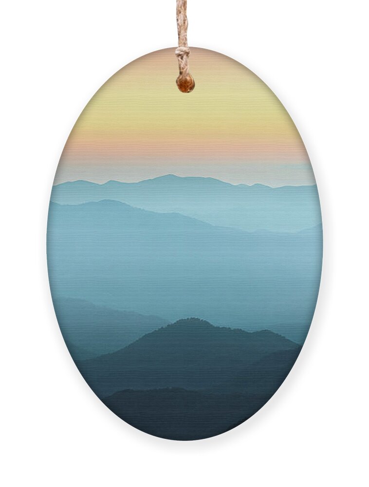 Cowee Moutain Ornament featuring the photograph The Mountains Are Calling by Jordan Hill