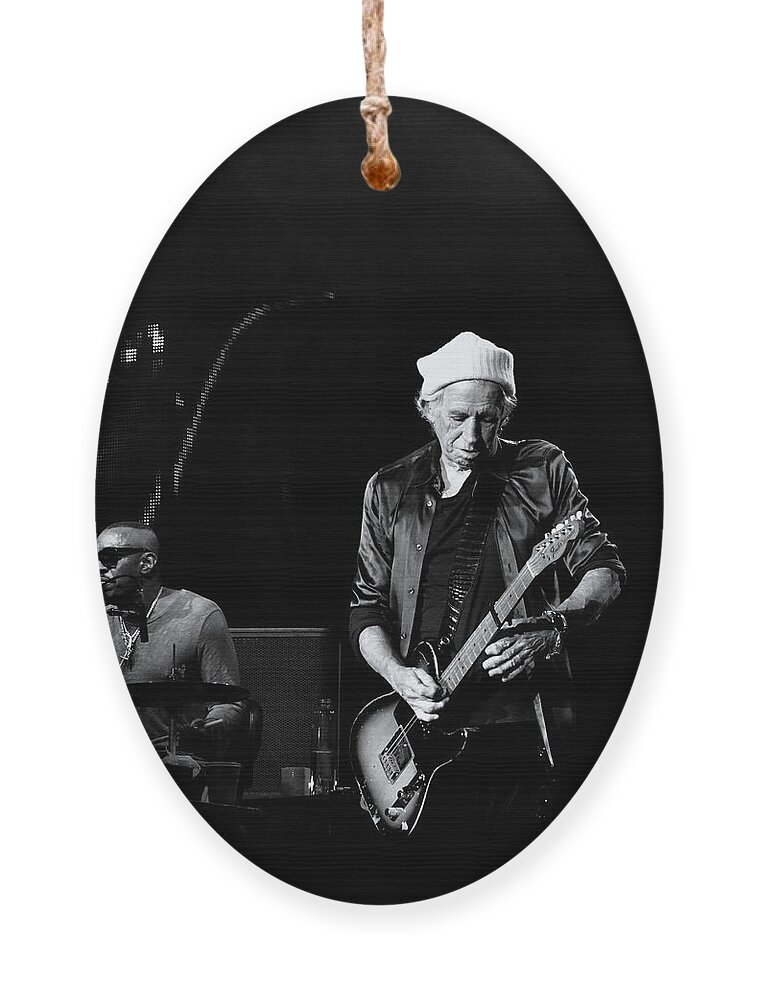 The Rolling Stones Ornament featuring the photograph The Original Gangster by La Dolce Vita