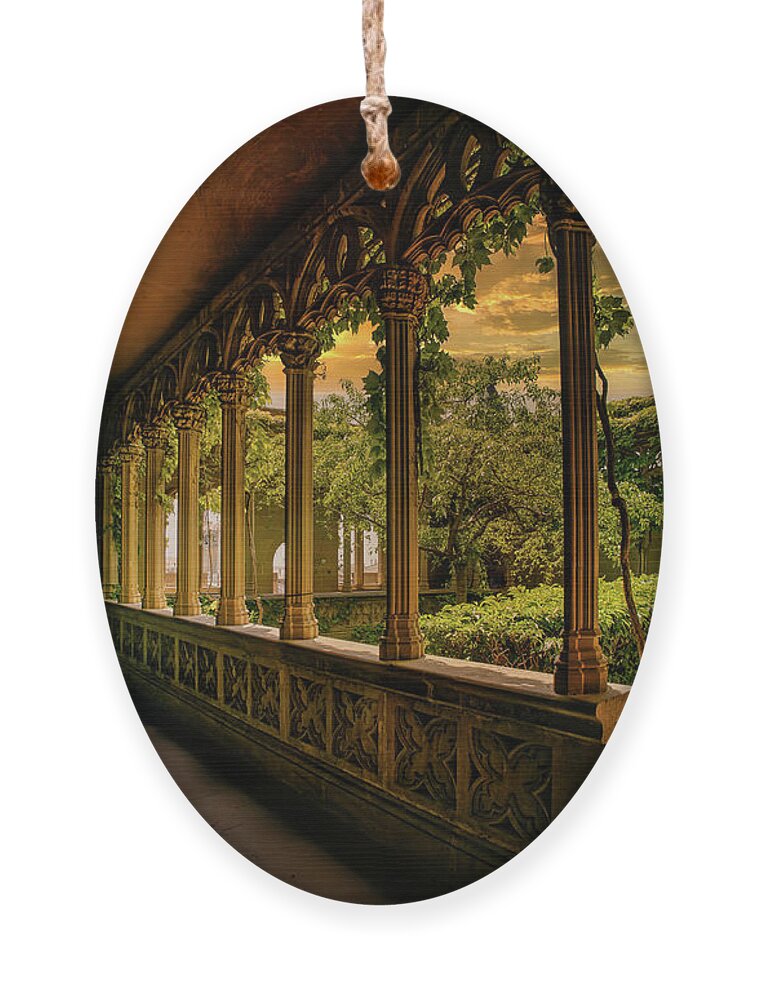 Loggia Ornament featuring the photograph The Secret Garden by Micah Offman