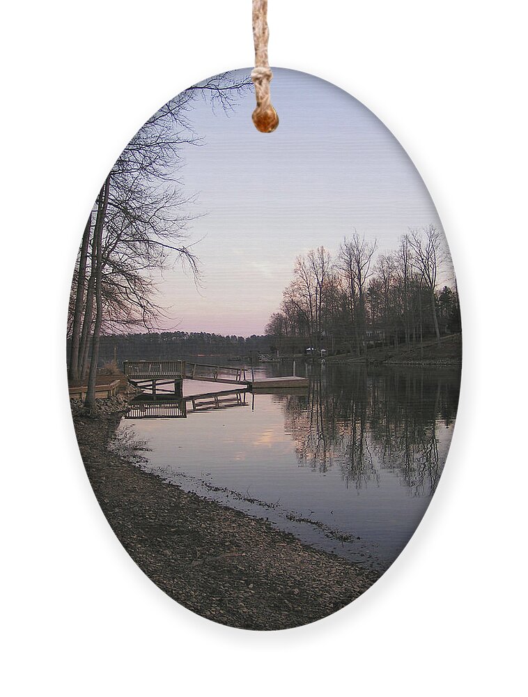  Ornament featuring the photograph Tranquility by Heather E Harman