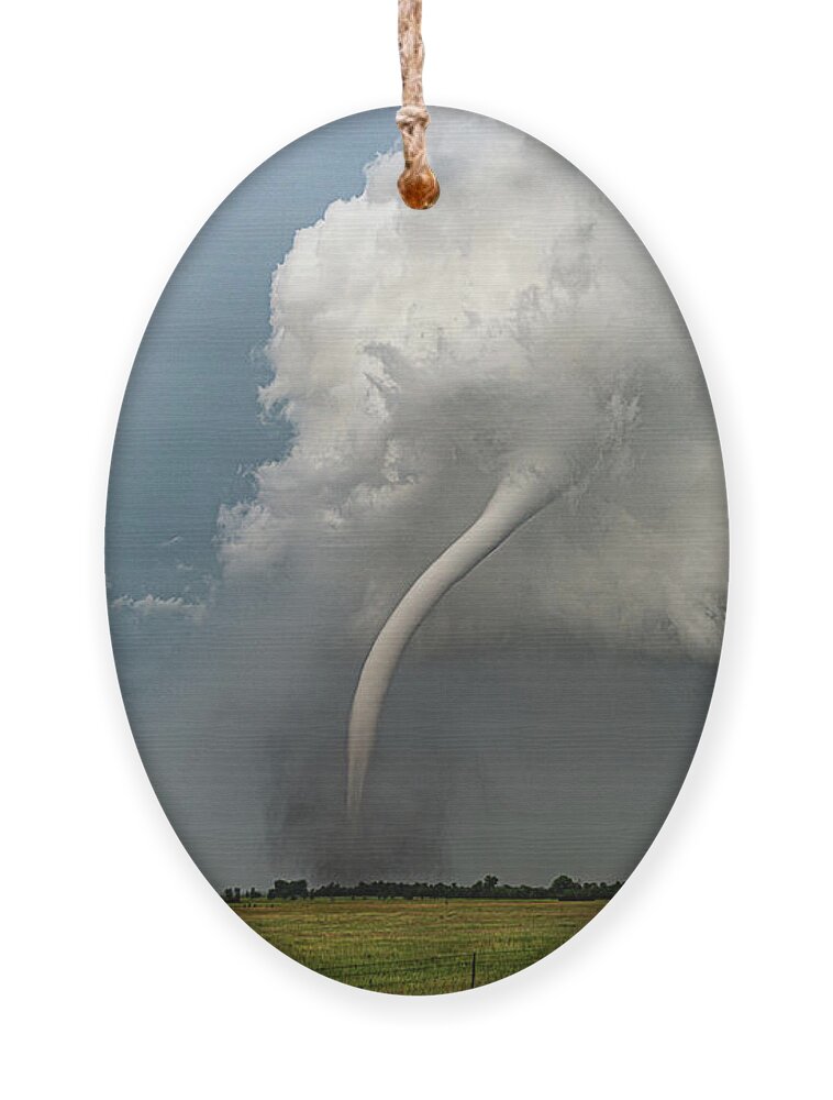 Tornado Ornament featuring the photograph Twisted Vapor by Marcus Hustedde