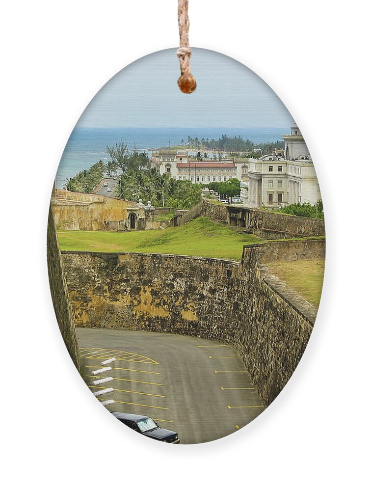 Puerto Rico Ornament featuring the photograph View of San Juan, Puerto Rico by Aashish Vaidya