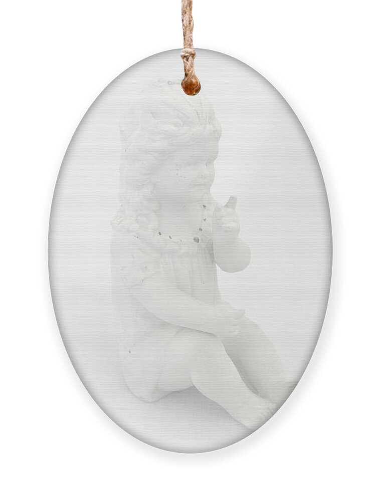 Figurine Ornament featuring the photograph Vintage Porcelain Figurine by Kae Cheatham