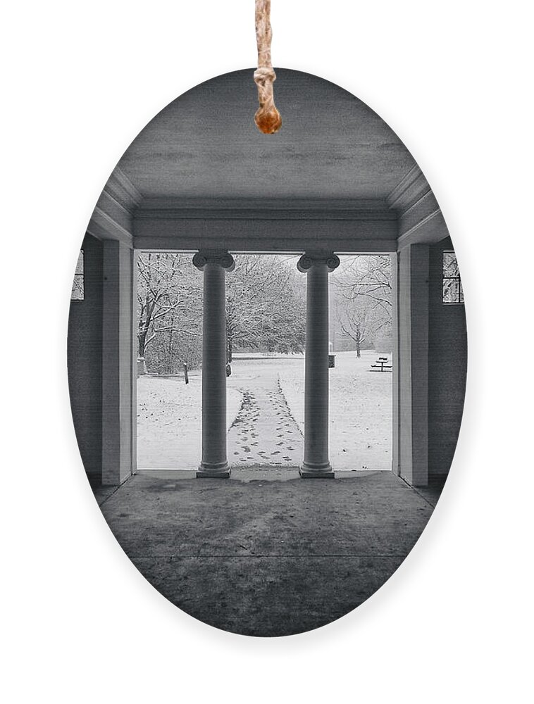 Parthenon Ornament featuring the photograph Vintage Structure by Phil Perkins