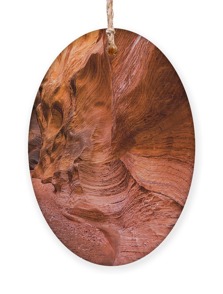 Grand Staircase-escalante National Monument Ornament featuring the photograph Willis creek, Grand Staircase-Escalante National Monument, Kane County, Utah, USA by Neale And Judith Clark