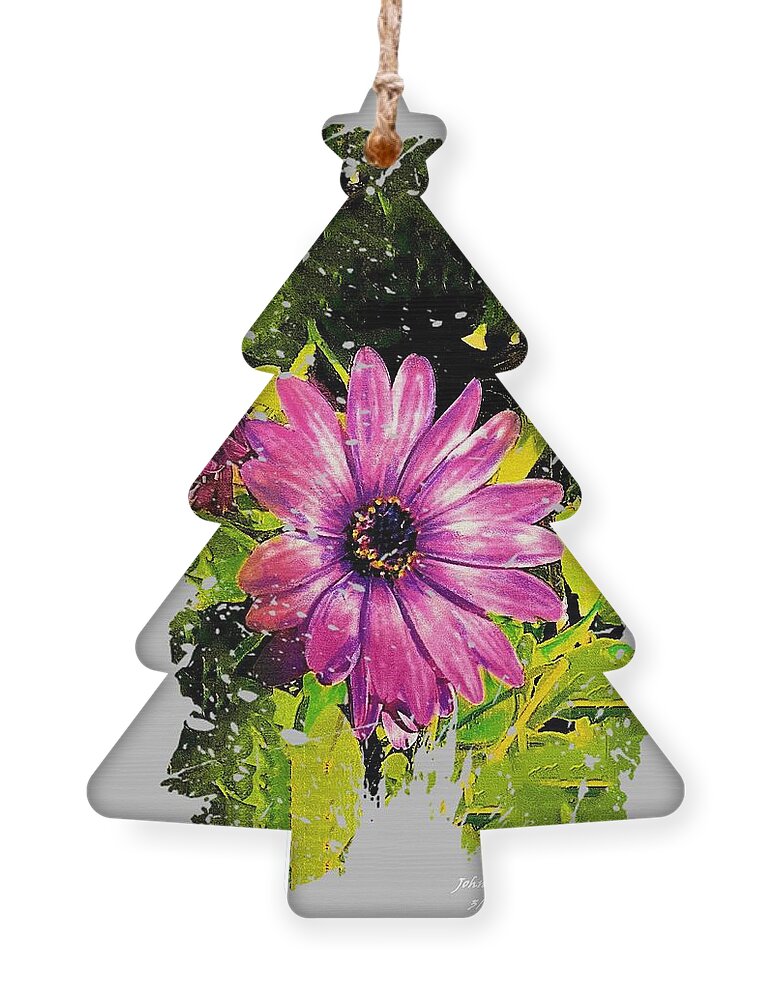 Flower Ornament featuring the photograph Wink by John Anderson