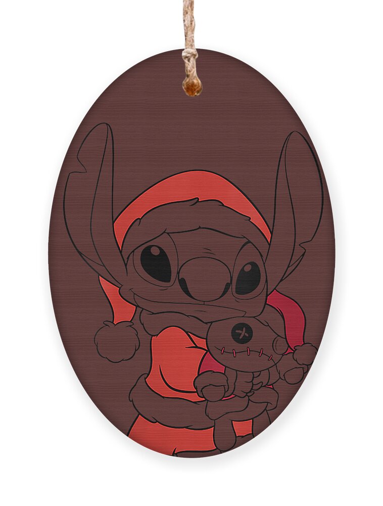 Lilo & Stitch, Santa Claus Stitch Poster