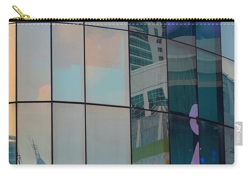 Michelle Meenawong Zip Pouch featuring the photograph Reflection #1 by Michelle Meenawong