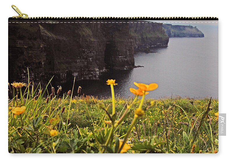 Ireland Zip Pouch featuring the photograph The Cliffs of Moher by Will Burlingham