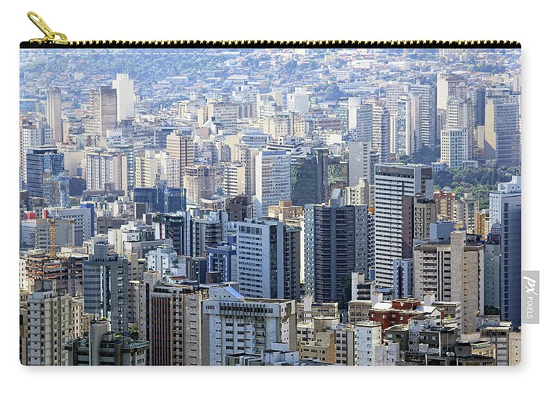 Tranquility Zip Pouch featuring the photograph Belo Horizonte #1 by Antonello