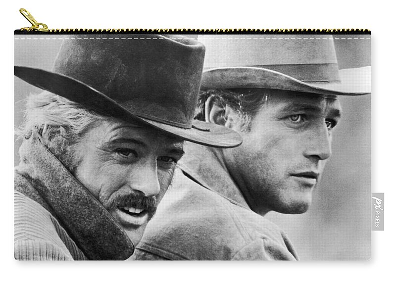 Paul Newman Carry-all Pouch featuring the photograph Butch Cassidy and the Sundance Kid by Georgia Fowler