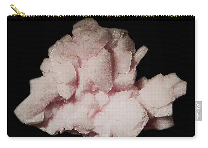Calcite Zip Pouch featuring the photograph Calcite #1 by Millard H. Sharp