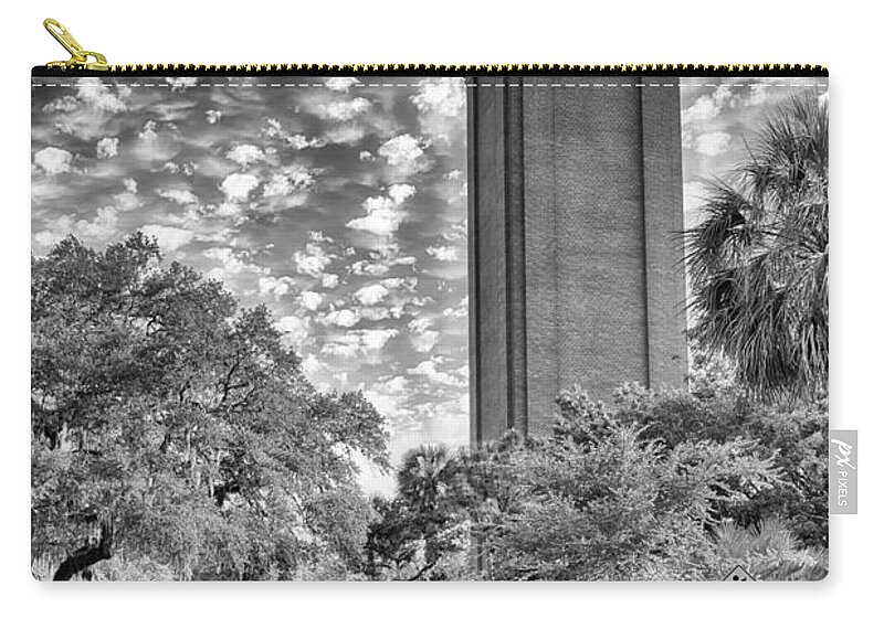 University Of Florida Zip Pouch featuring the photograph Century Tower #2 by Howard Salmon