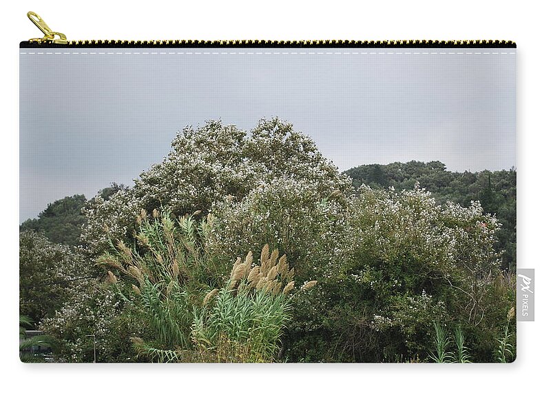 Cool Breeze Zip Pouch featuring the photograph Cool Breeze #1 by George Katechis