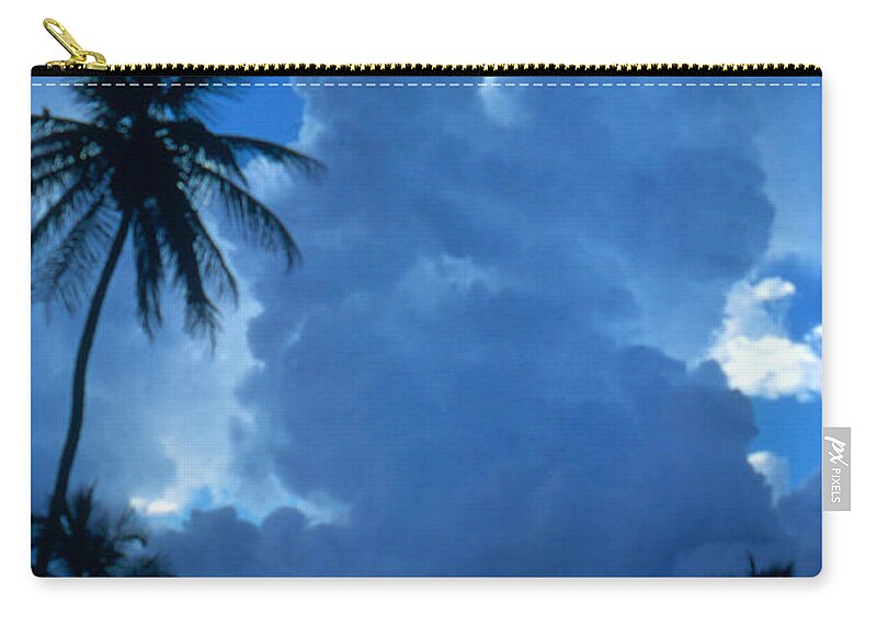 Cloud Zip Pouch featuring the photograph Cumulus Congestus Clouds #1 by Howard Bluestein