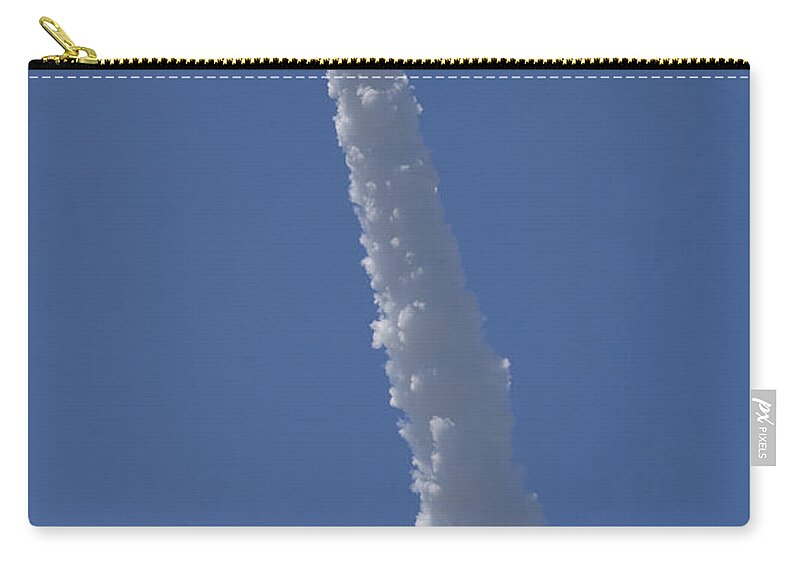 Astronomy Zip Pouch featuring the photograph Delta II Rocket Launch #1 by Science Source
