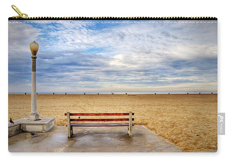 California Carry-all Pouch featuring the photograph Early Morning at the Beach by Chuck Staley