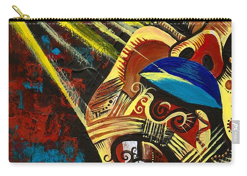 Artbyria Zip Pouch featuring the photograph Feeling Good by Artist RiA