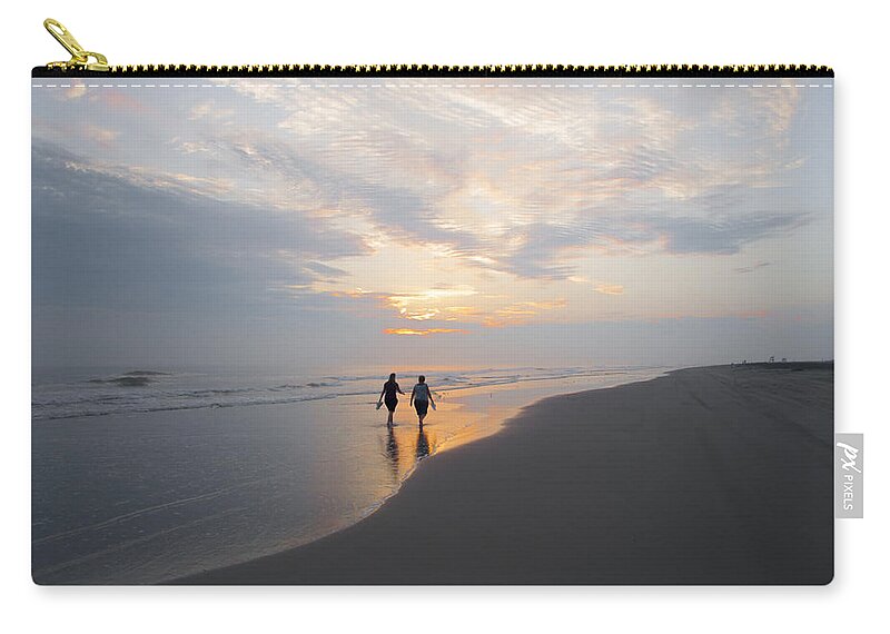 First Zip Pouch featuring the photograph First Light #1 by Bill Cannon