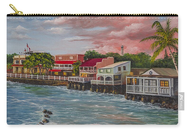 Front Street Lahaina At Sunset Tapestry by Darice Machel McGuire - Fine Art  America