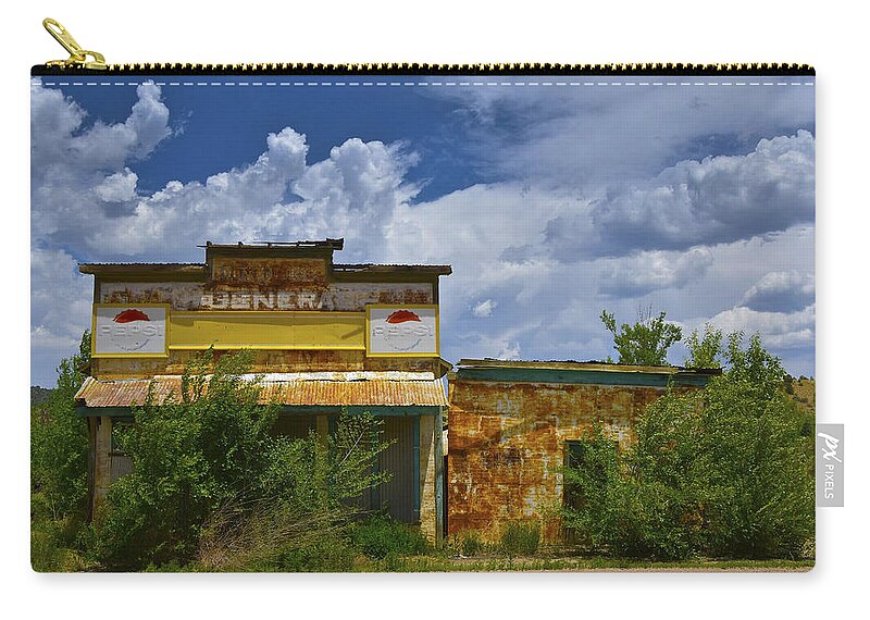 General Zip Pouch featuring the photograph General #1 by Skip Hunt