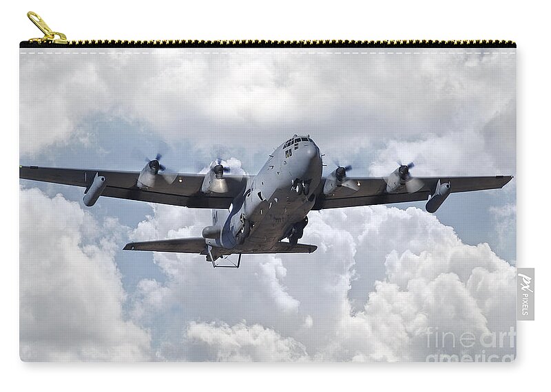 Hercules Zip Pouch featuring the digital art Hercules by Airpower Art