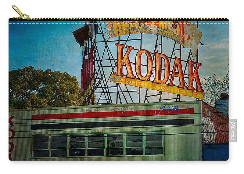 Kodak Carry-all Pouch featuring the photograph Kodak's moment by Doug Sturgess